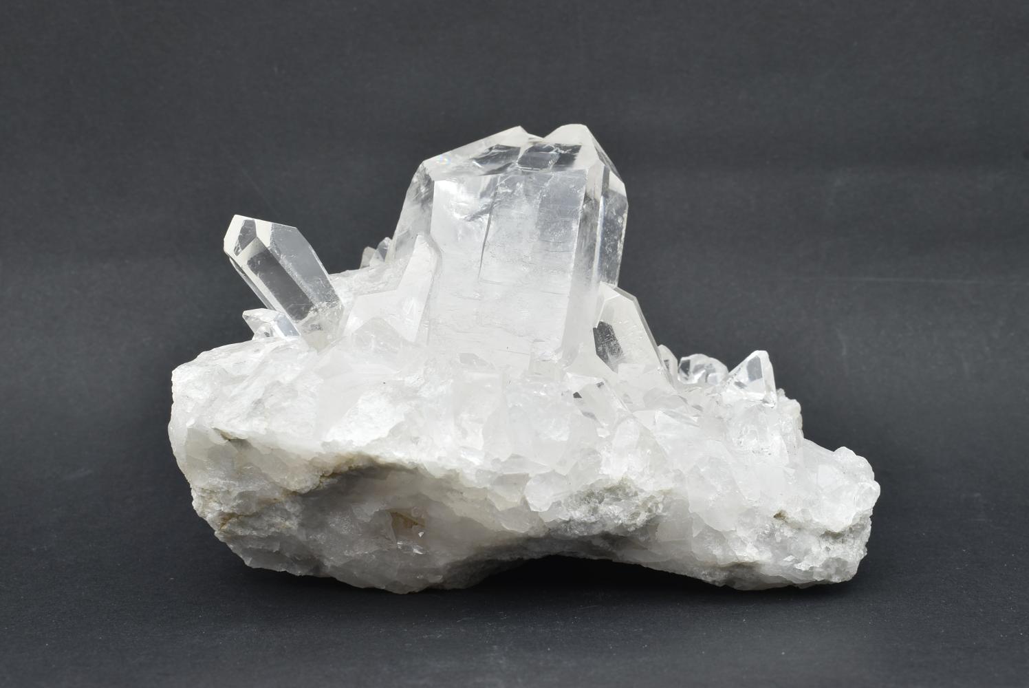 Drusa di Quarzo Ialino - Cristallo di Rocca