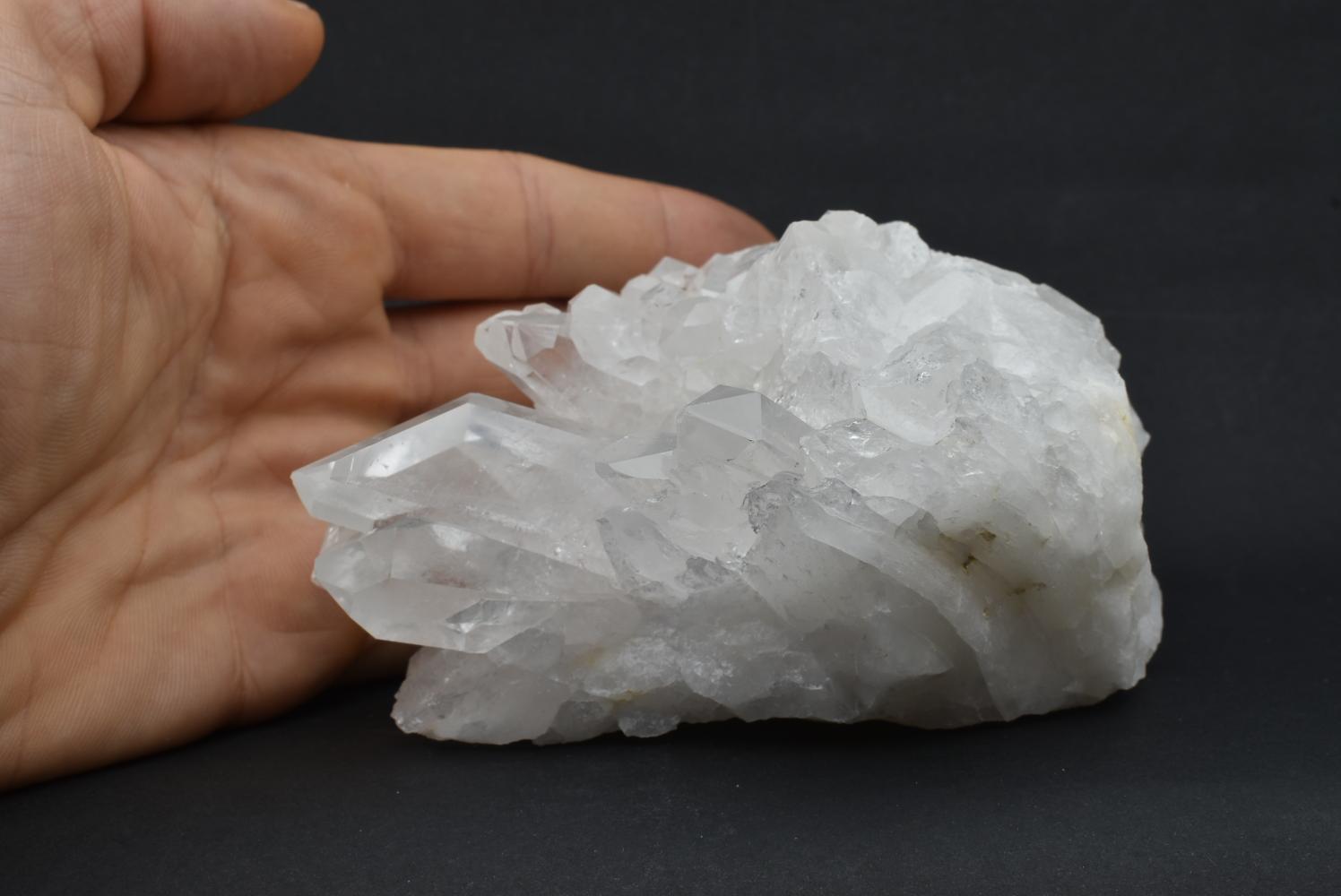 Drusa di Quarzo Ialino - Cristallo di Rocca