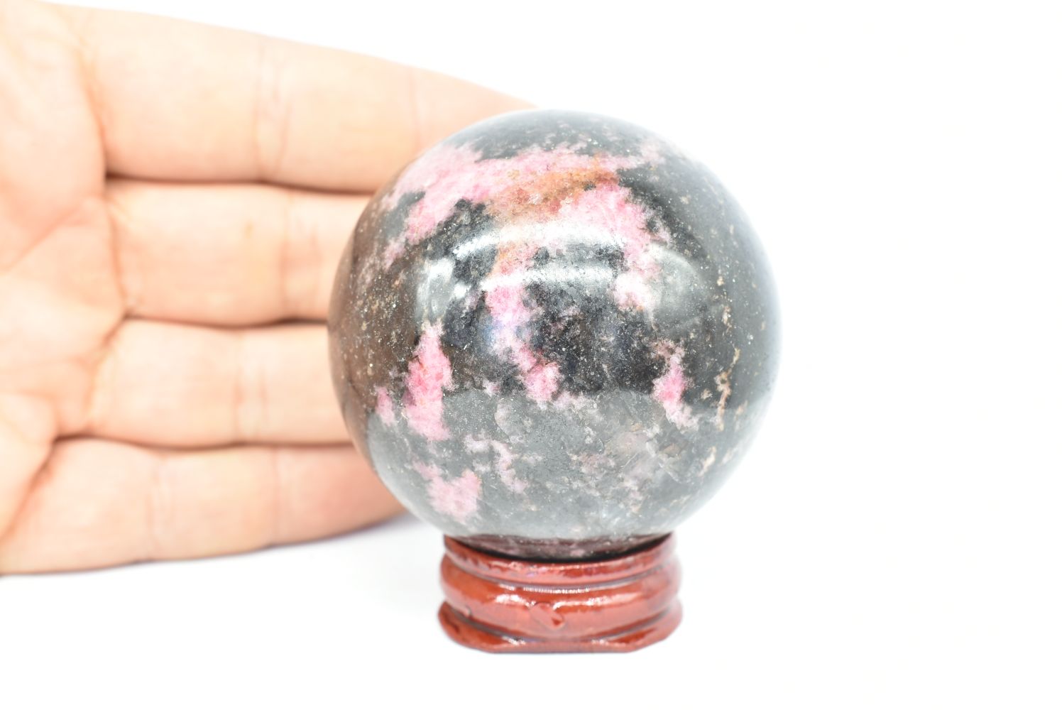 Rhodonite Sphere 5.5 cm