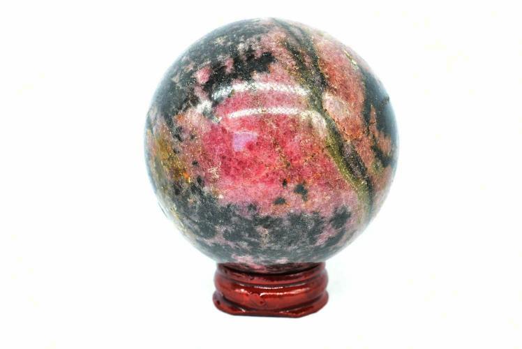 Rhodonite Sphere 6.4 cm