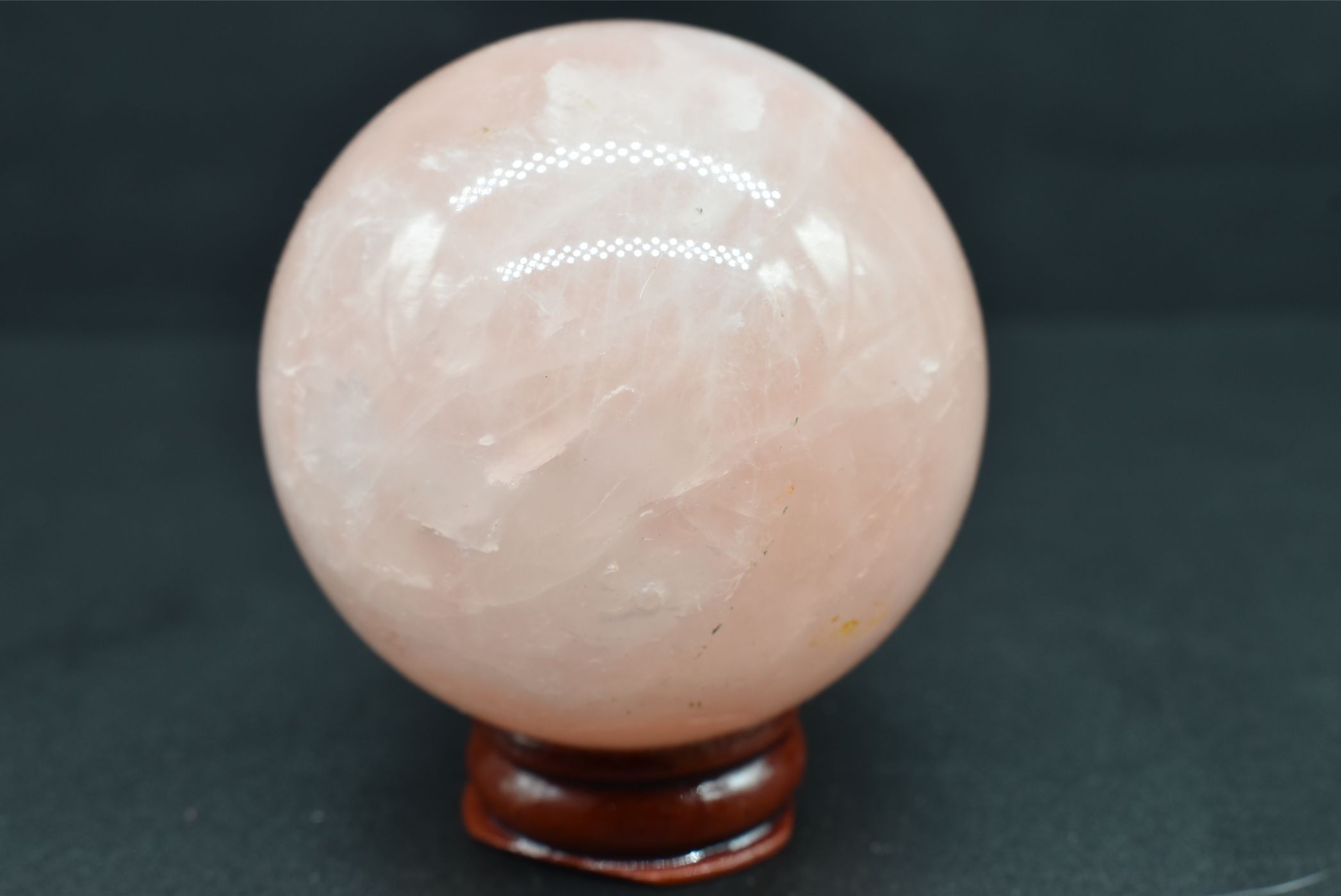 Sfera di Quarzo Rosa