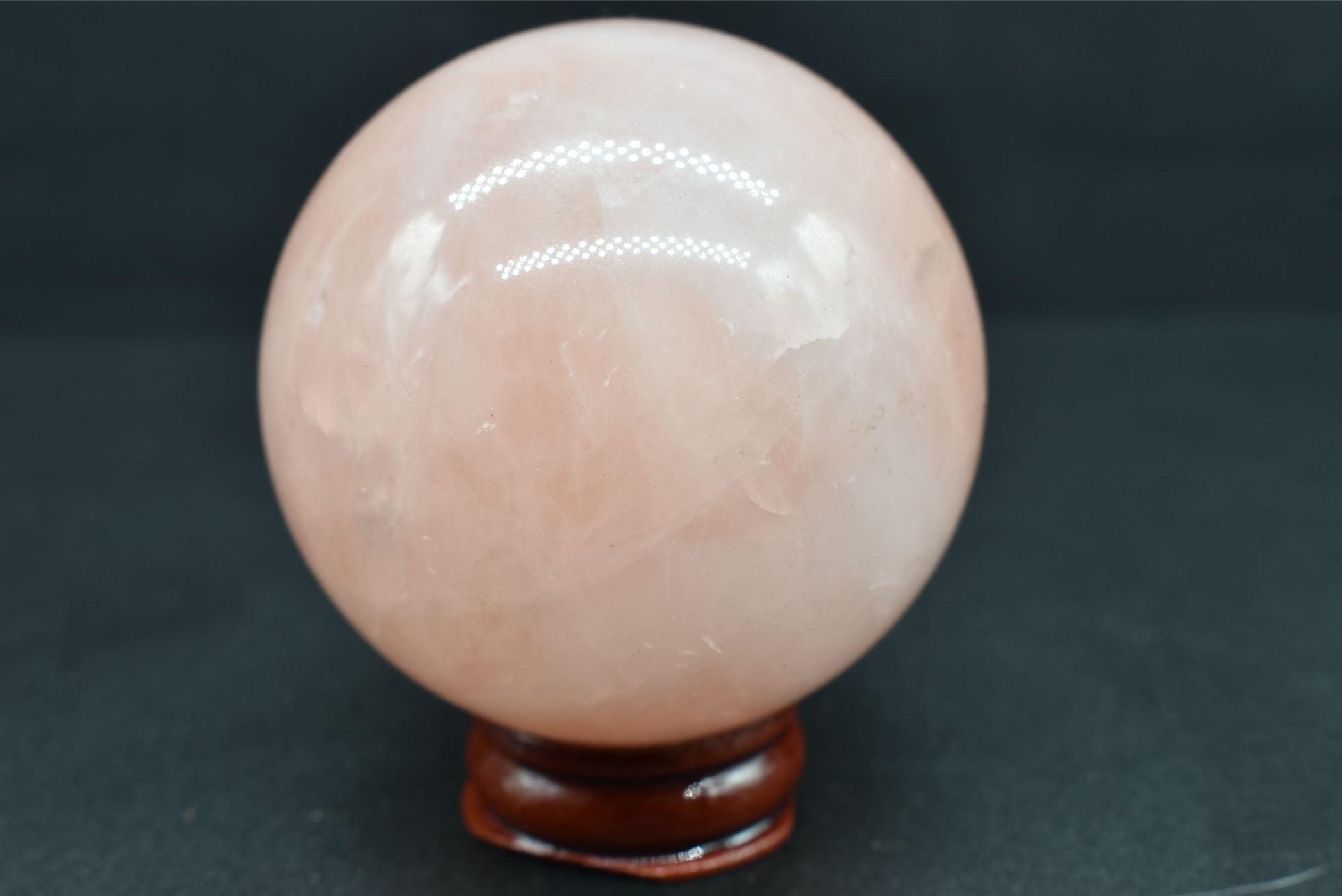 Sfera di Quarzo Rosa