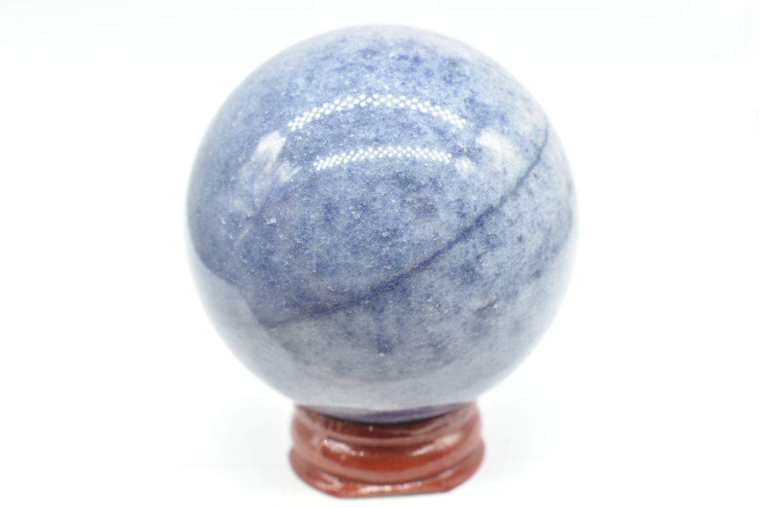 Sfera di Quarzo Blu 5.6 cm