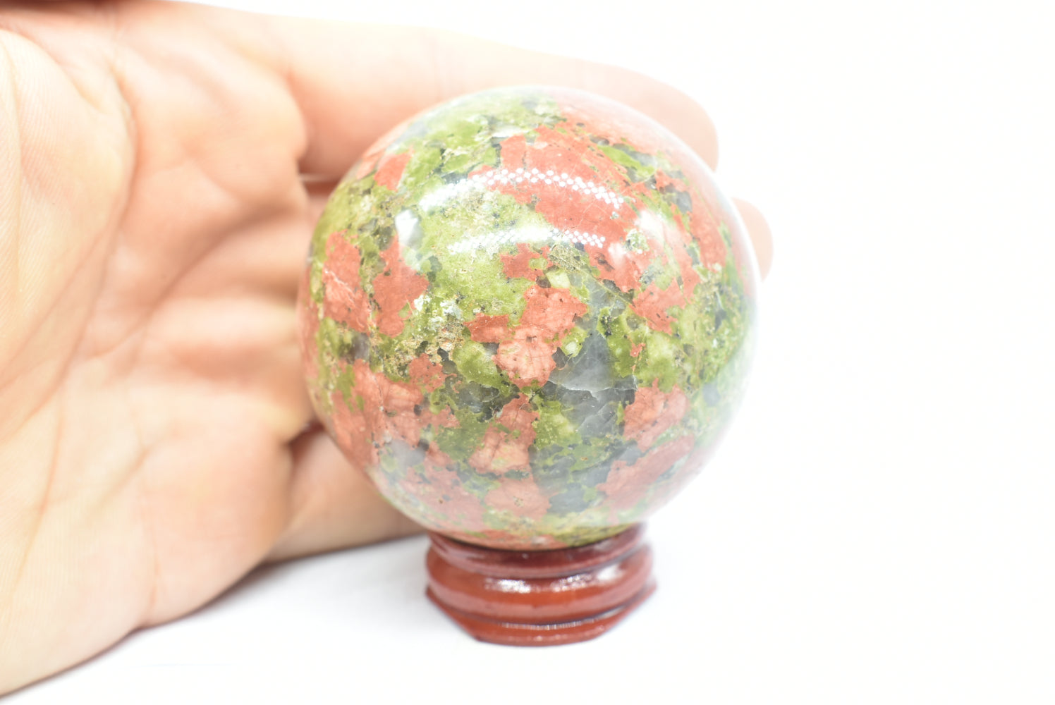 Sfera di Unakite 5.8 cm