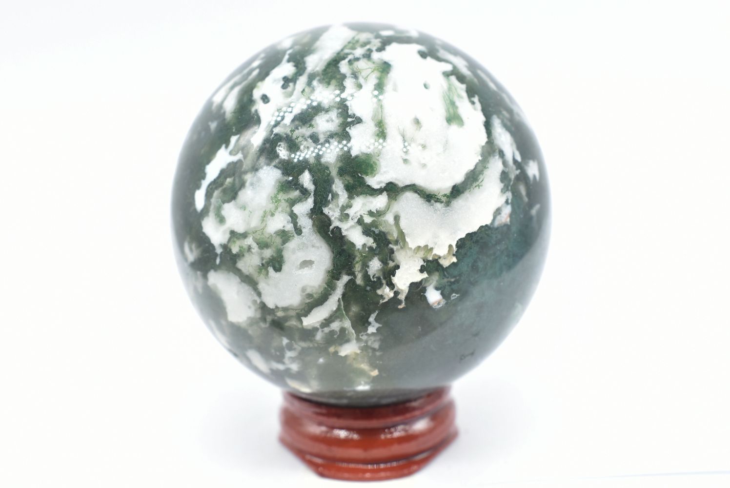 Sfera di Agata Muschiata 6.1 cm