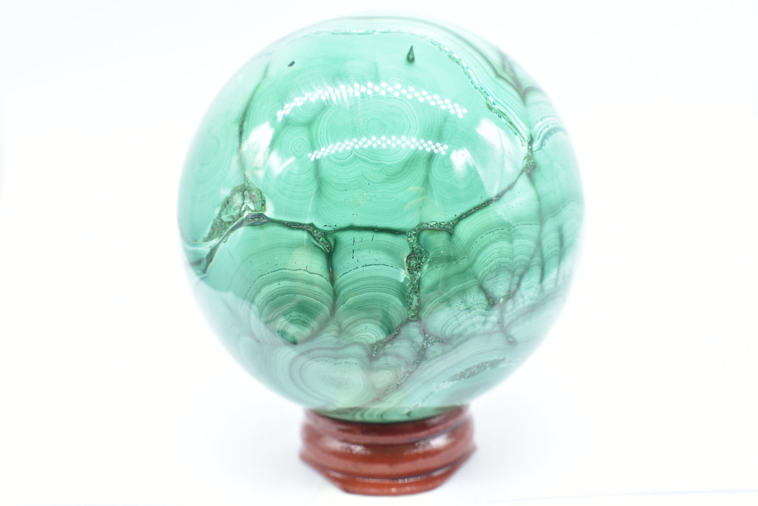 Sfera di Malachite 6.6 cm