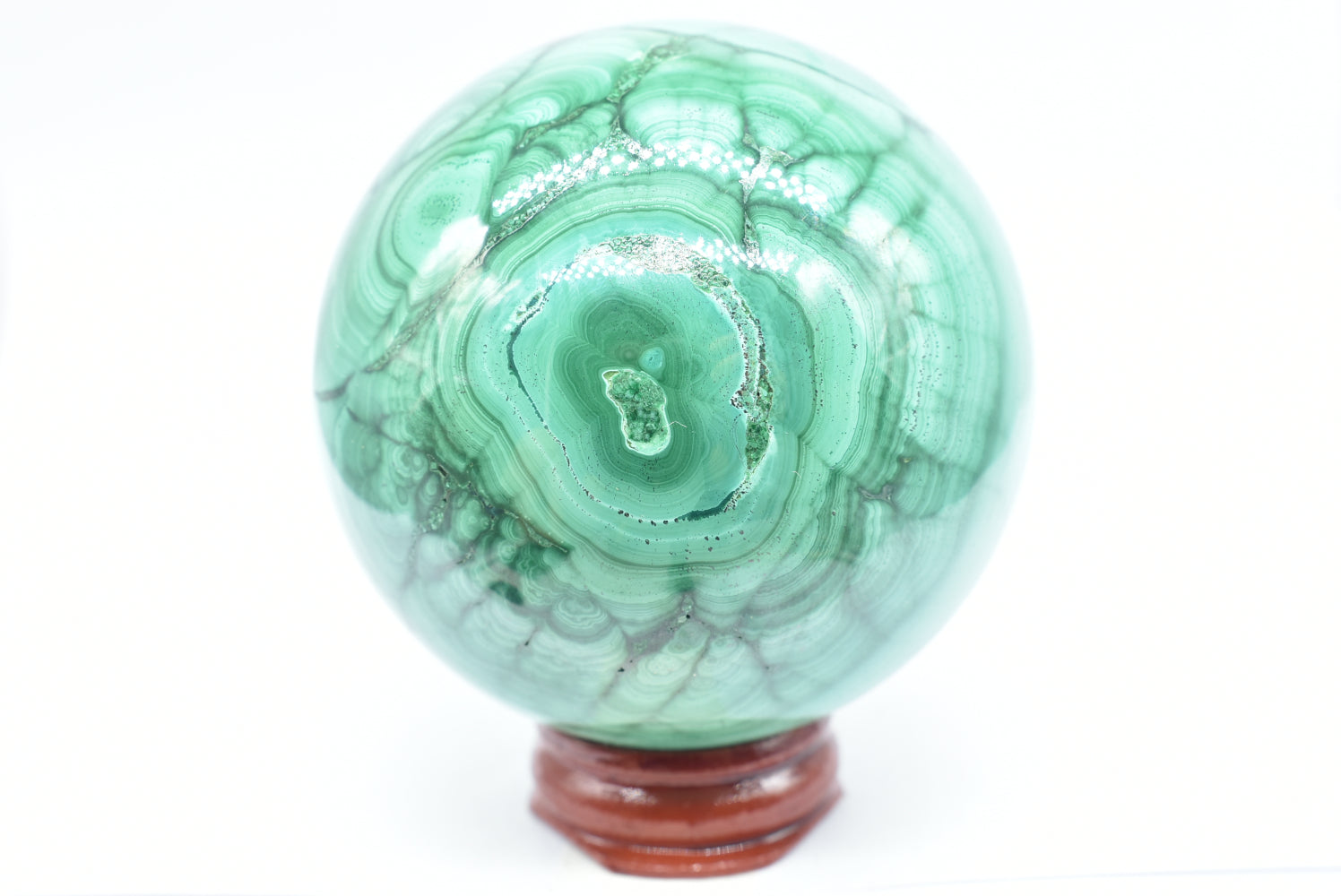 Sfera di Malachite 6.6 cm