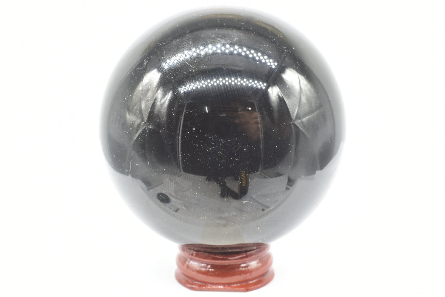 Sfera di Ossidiana Nera 7.3 cm