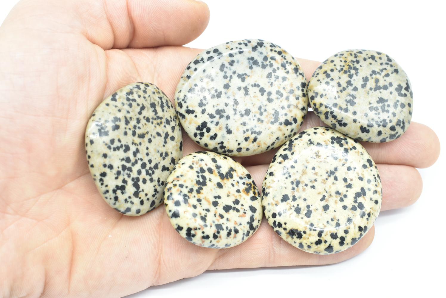 Dalmatian Jasper Tumbled Plate