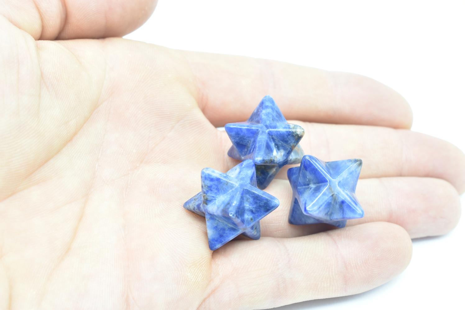 Sodalite Merkaba Star