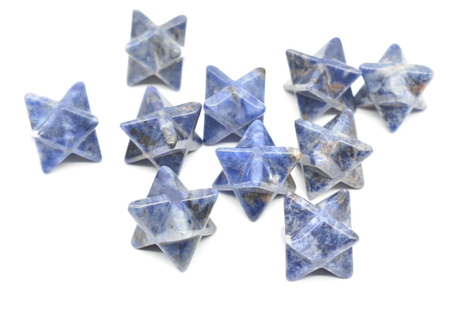 Sodalite Merkaba Star