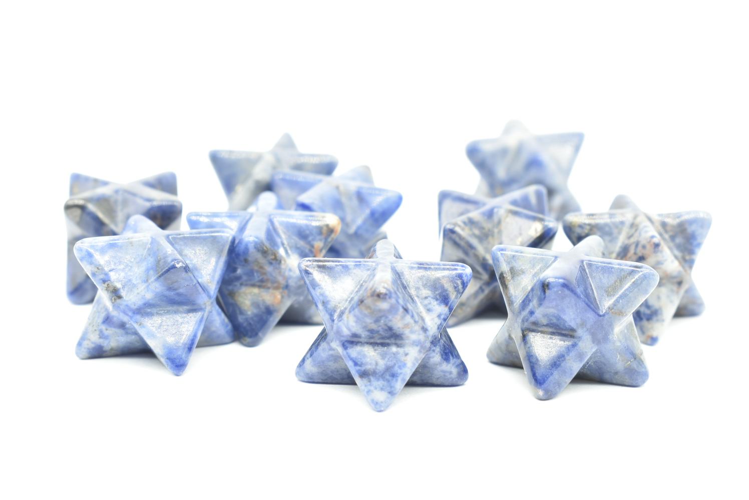 Sodalite Merkaba Star