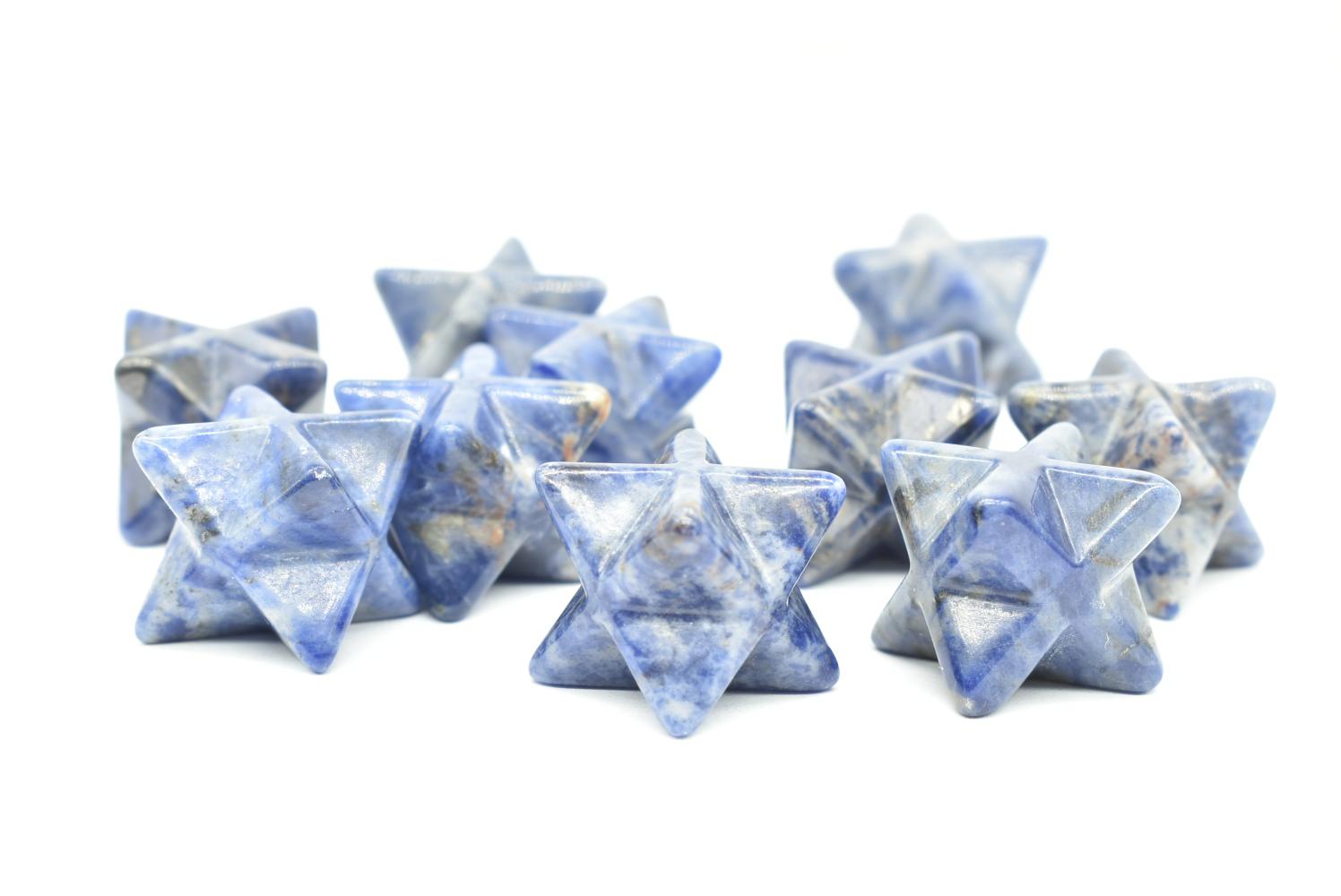 Sodalite Merkaba Star