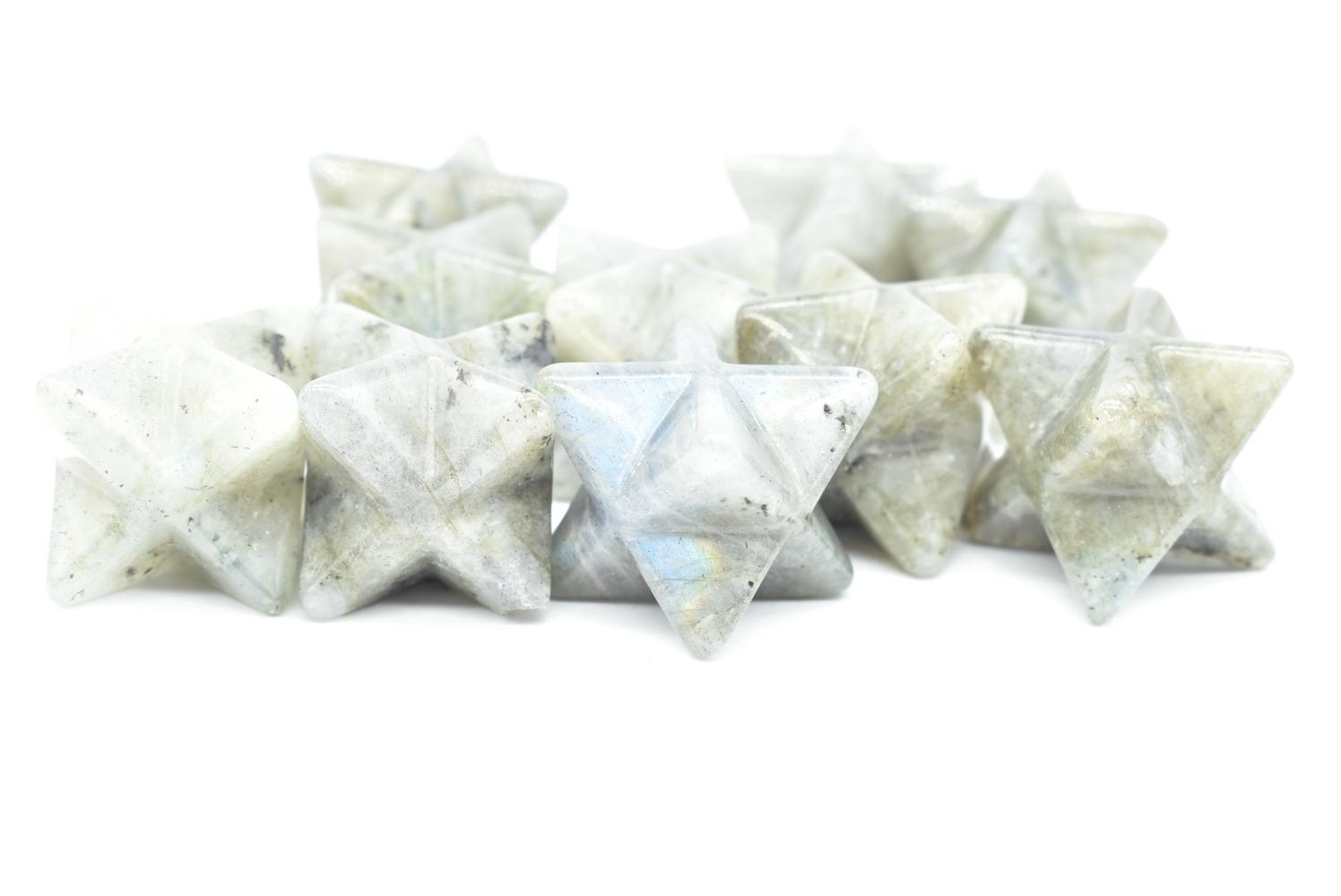 Labradorite Merkaba Star