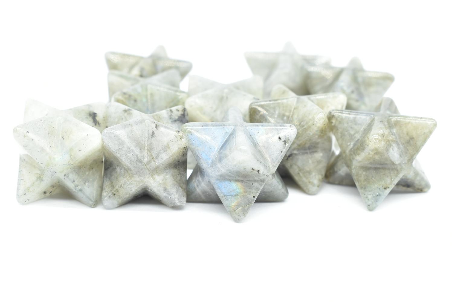 Labradorite Merkaba Star