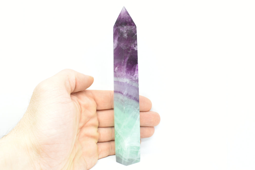 Torre di Fluorite Arcobaleno 15.4 cm