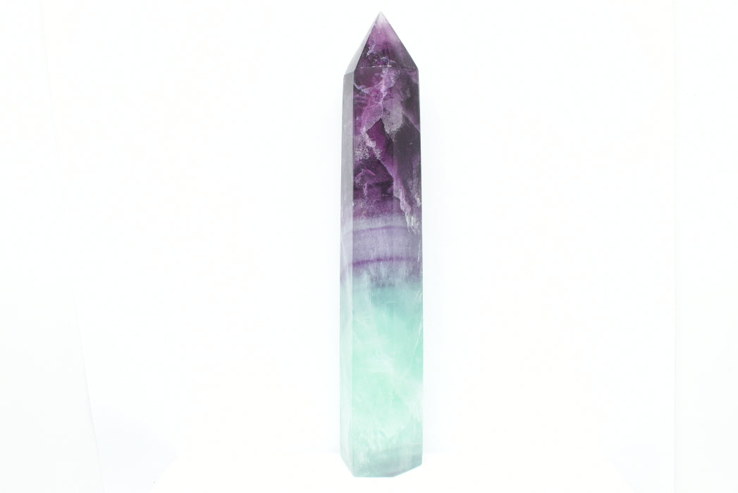 Torre di Fluorite Arcobaleno 15.4 cm