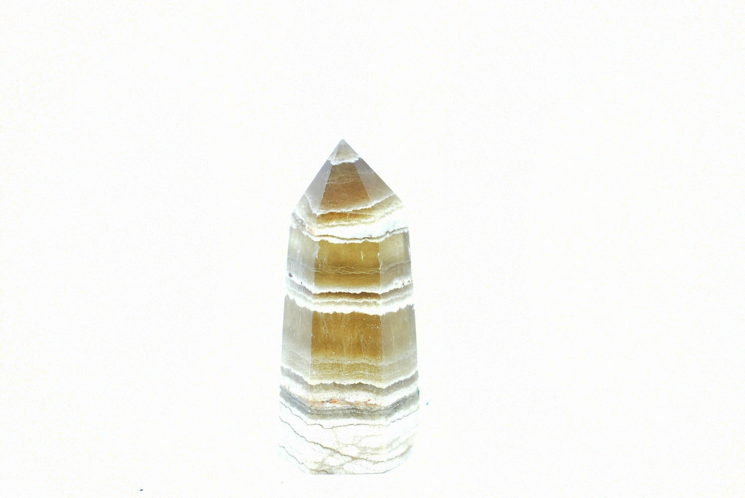 Tip of Yellow Fluorite 6 cm