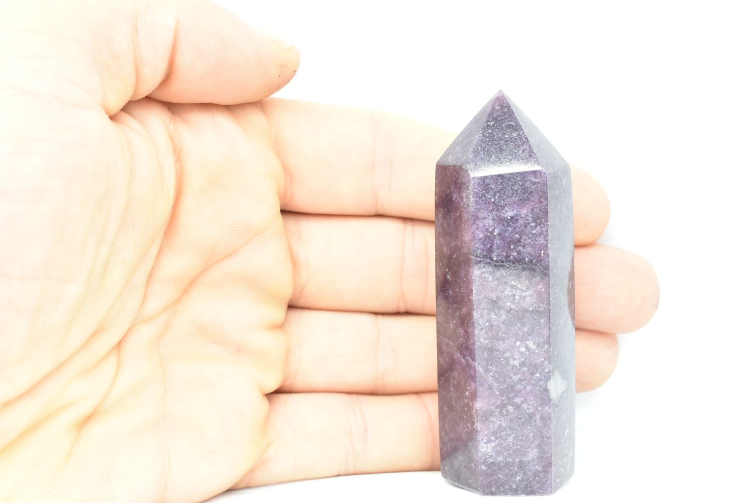 Lepidolite Tower 7.3 cm