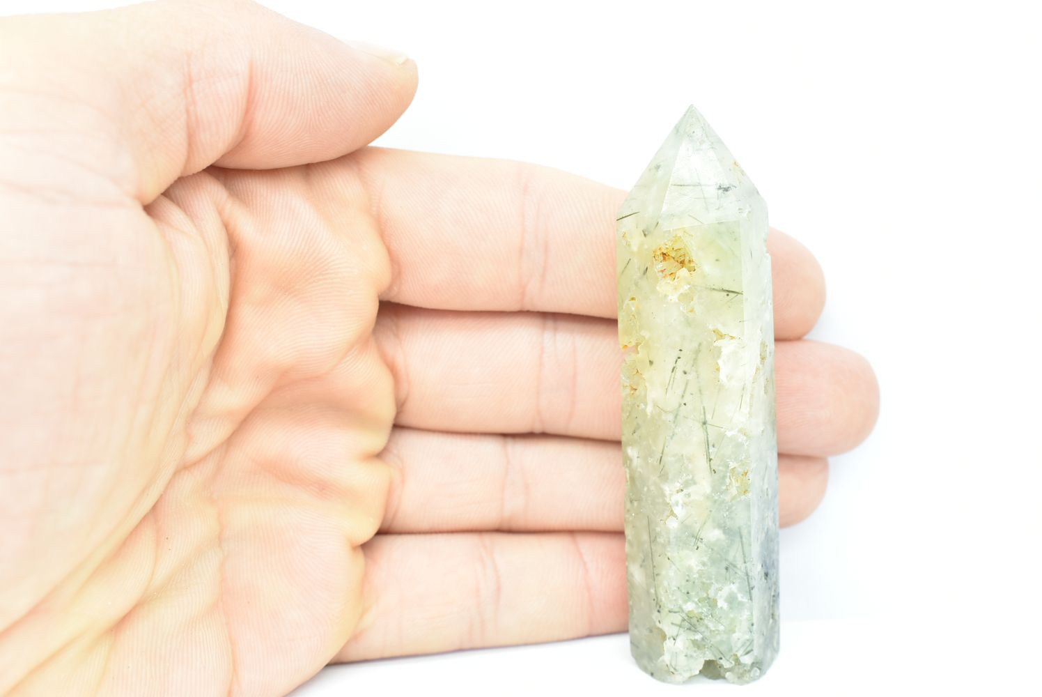 Torre di Prehnite 7.7 cm