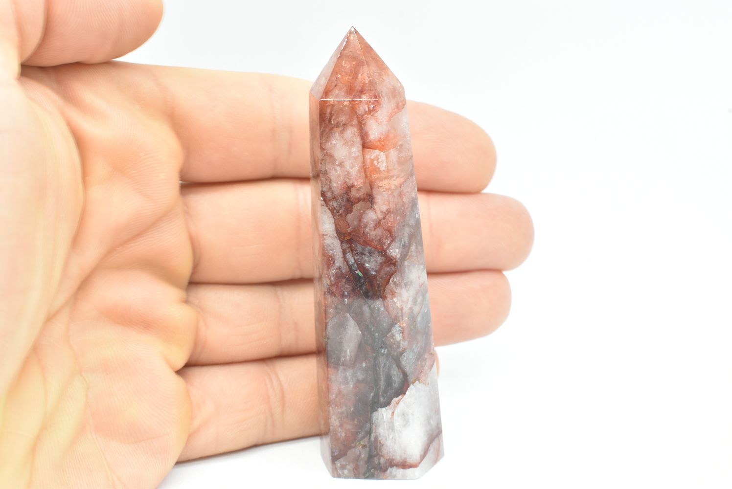 Torre di Quarzo Ematoide