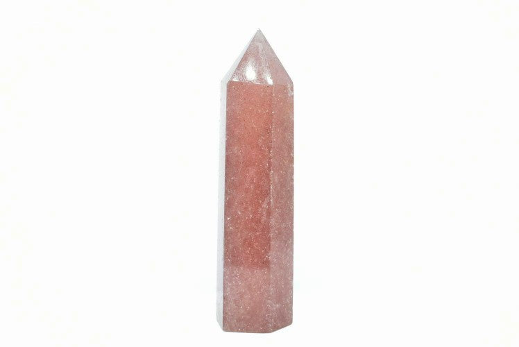 Strawberry Quartz Point 8.8 cm