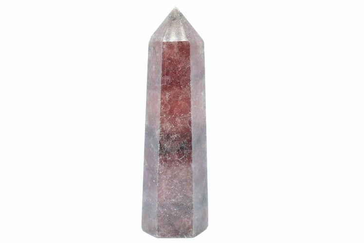 Strawberry Quartz Point 8.7 cm