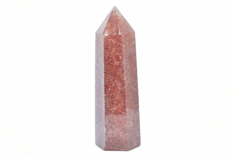 Strawberry Quartz Point 8.4 cm