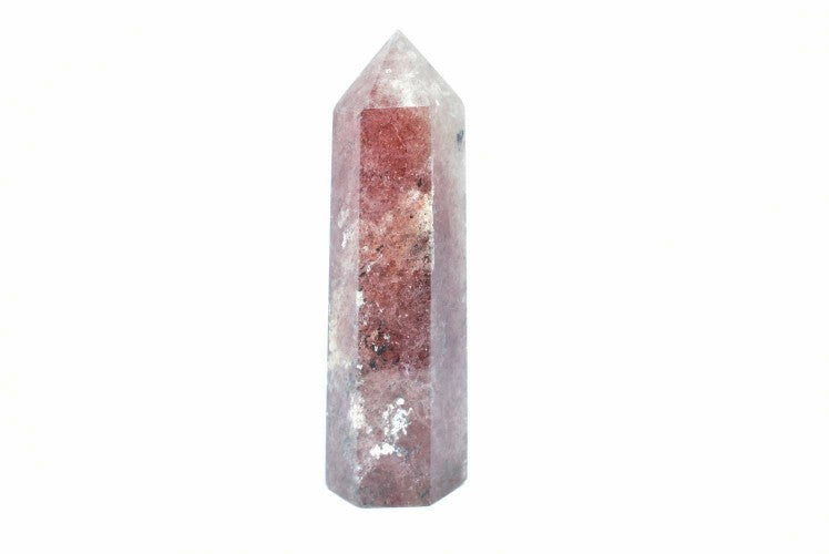 Strawberry Quartz Point 8.3 cm