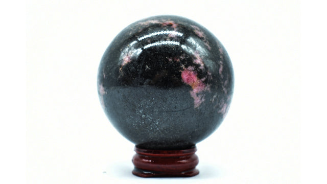 Rodonite sphere 6 cm