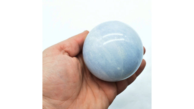 Sfera di Calcite Blu 7.4 cm