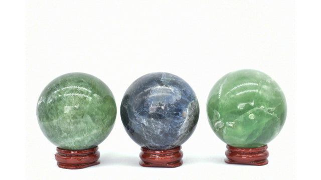 Green Fluorite sphere 5.4-5.6 cm