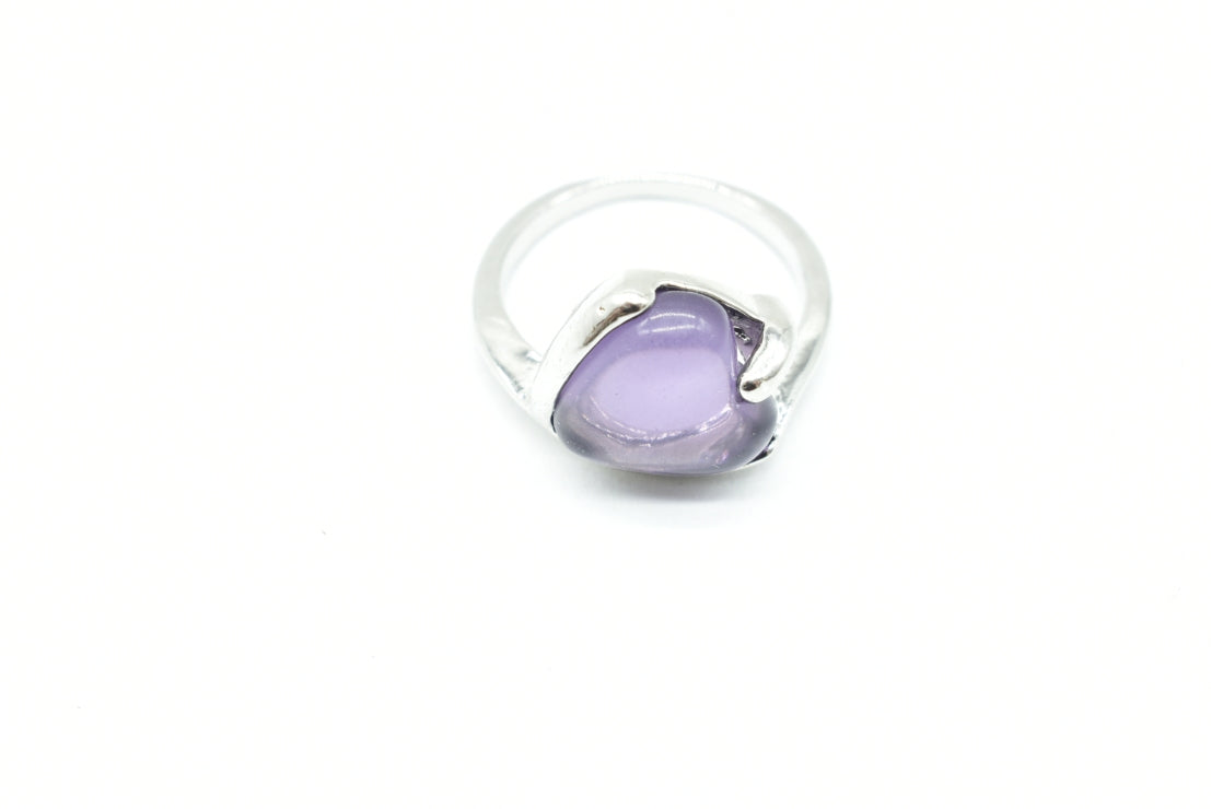 Ring with Amethyst Stone