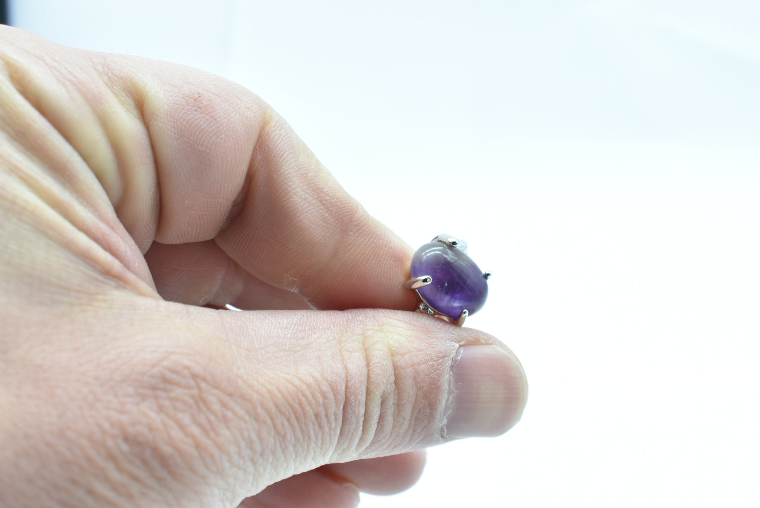 Ring With Amethyst stone