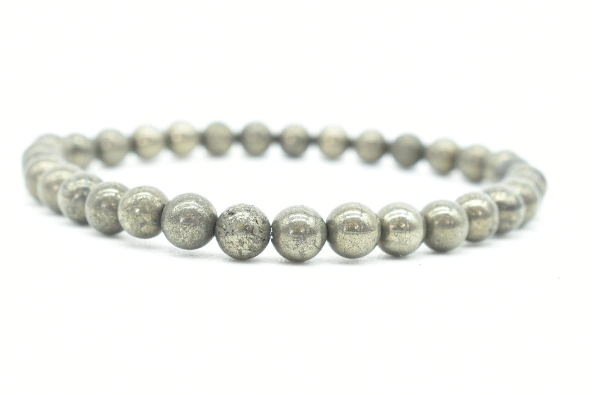 Stretch Pyrite Bracelet