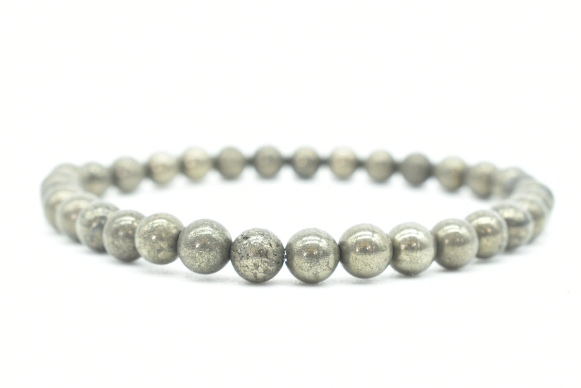 Stretch Pyrite Bracelet