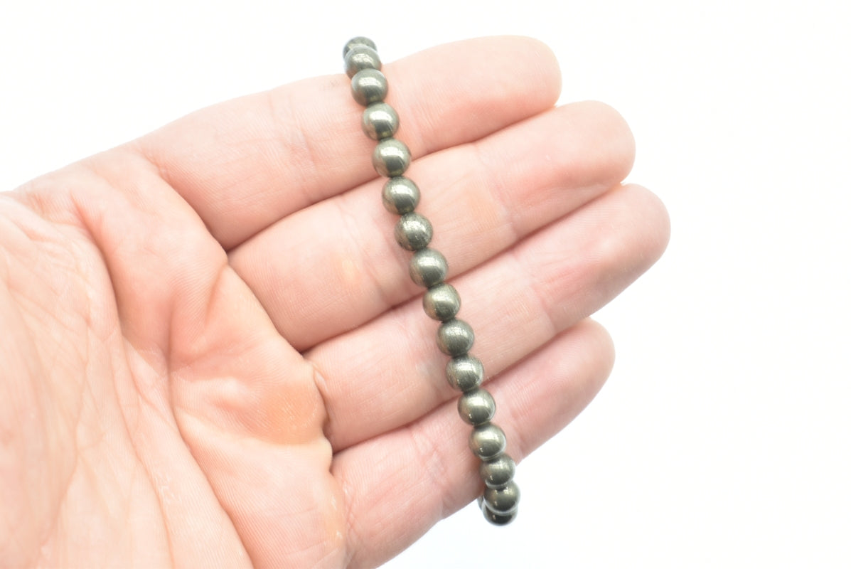 Stretch Pyrite Bracelet