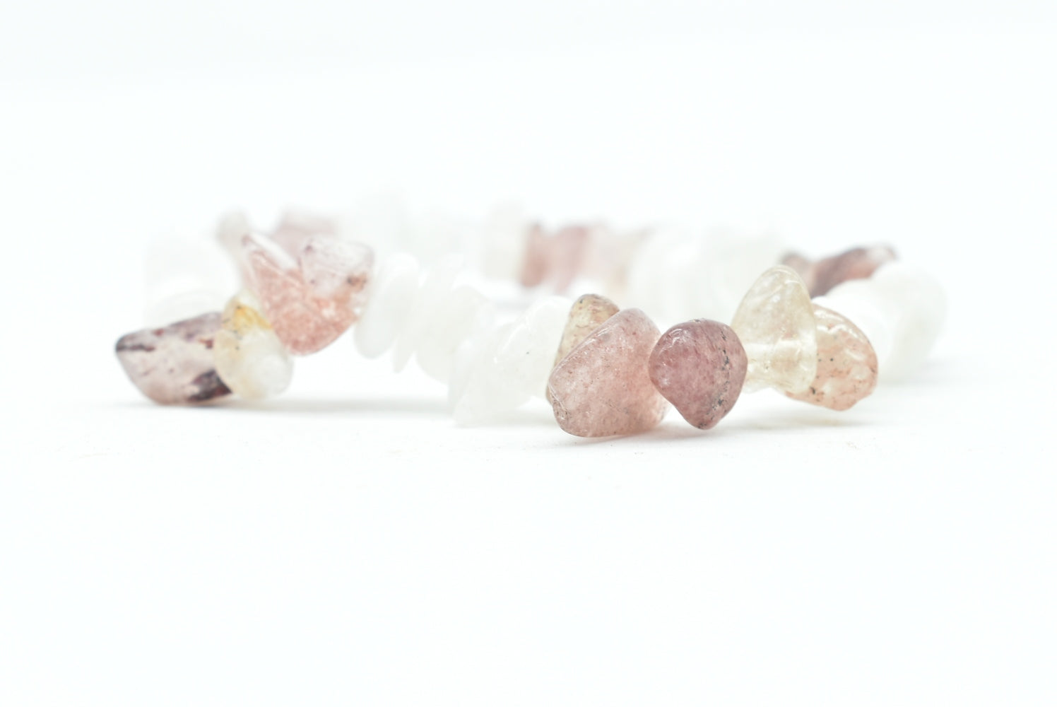 24 Perle Rotonde Barocche In Quarzo Rosa Vintage Di Marca - Foto 13