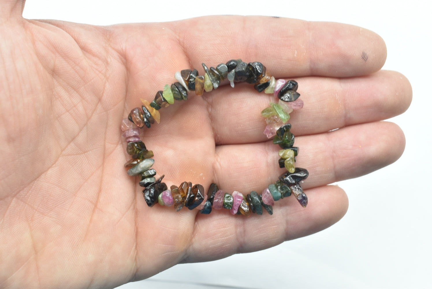 Stretch Tourmaline stones bracelet