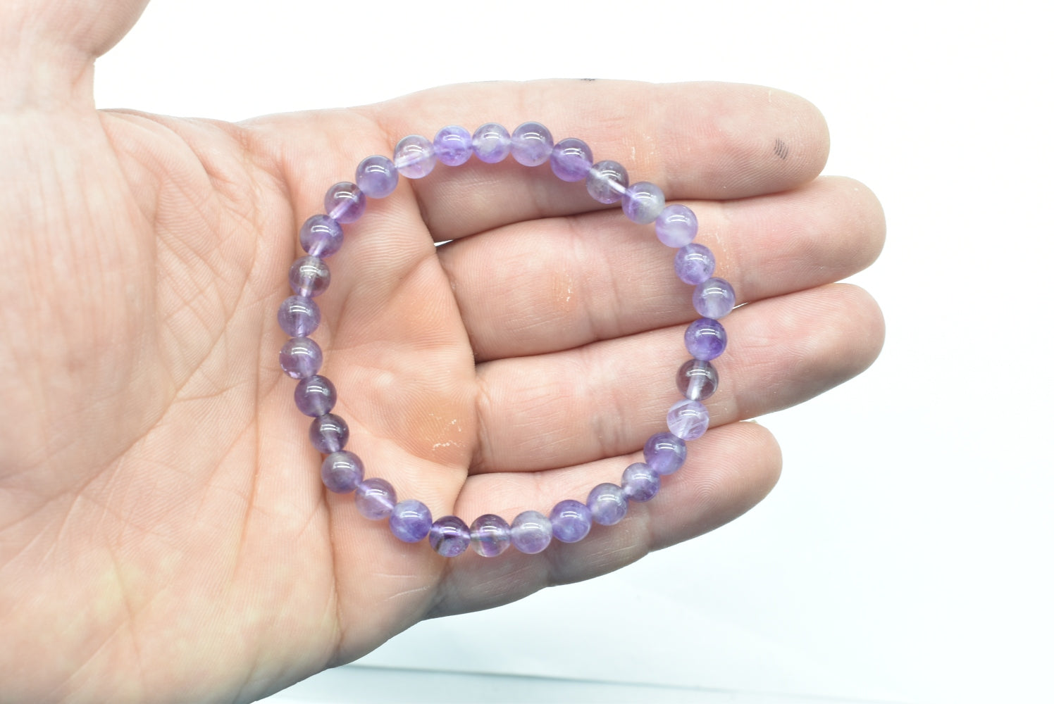 Stretch Amethyst Bracelet