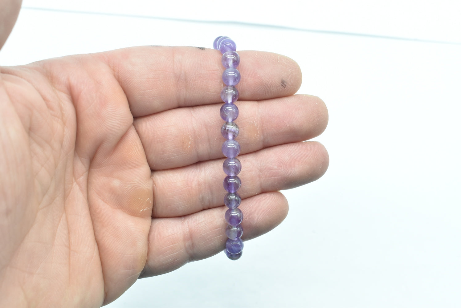 Stretch Amethyst Bracelet