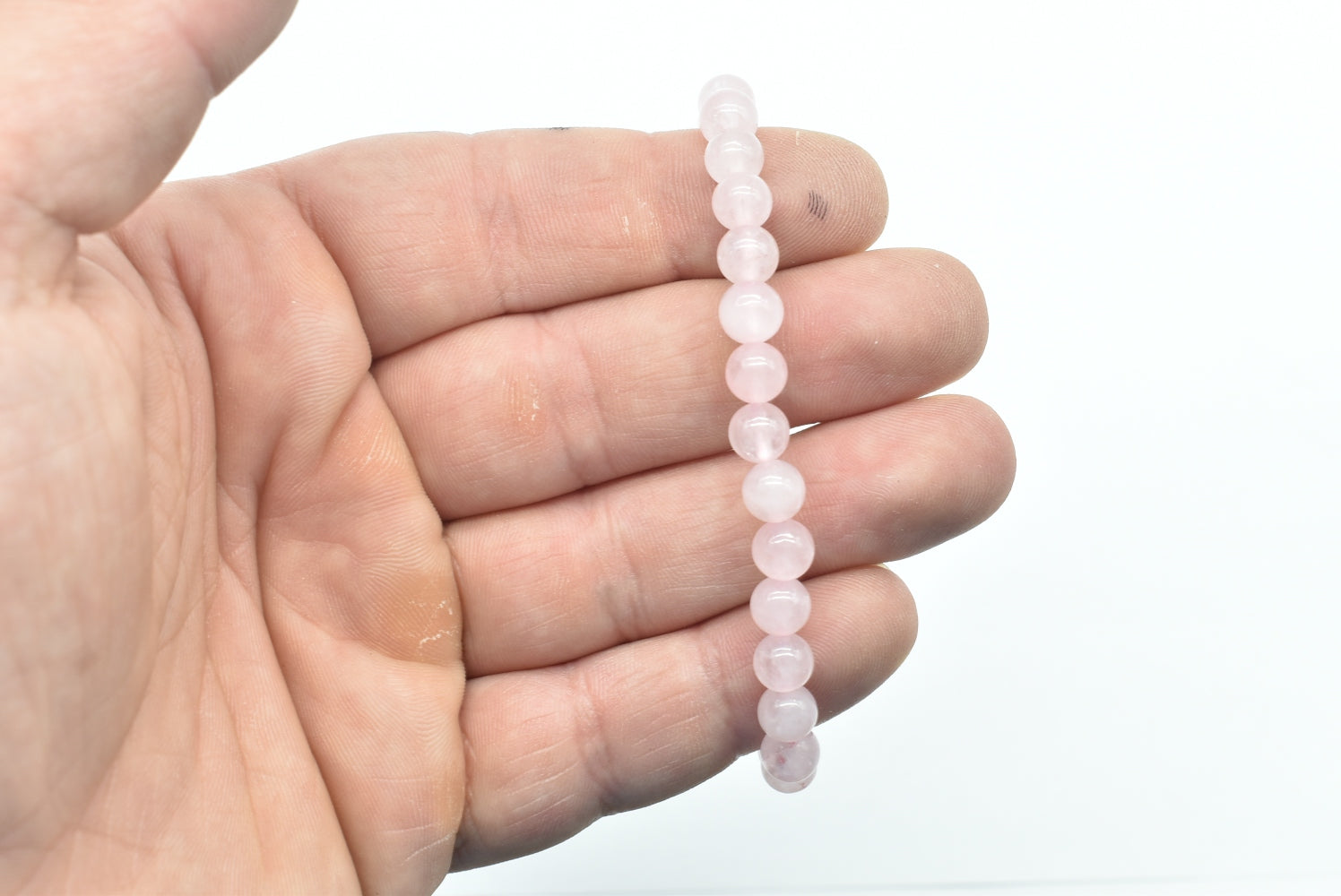 Stretch Rose Quartz Bracelet