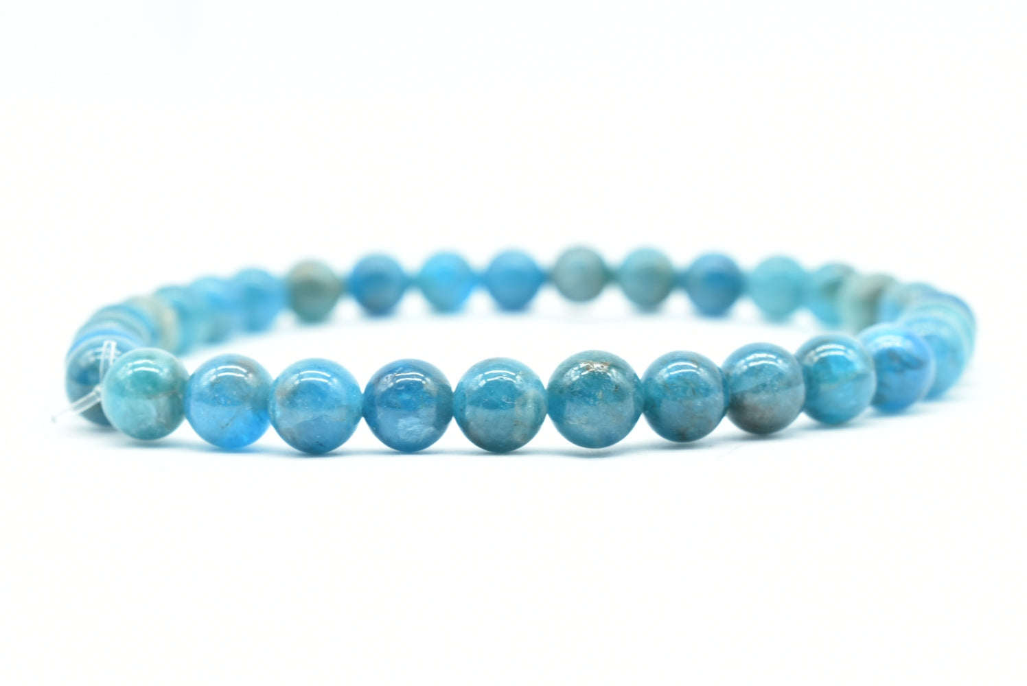 Stretch Apatite Beads Bracelet