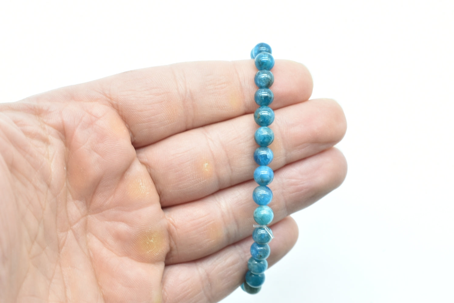 Stretch Apatite Beads Bracelet