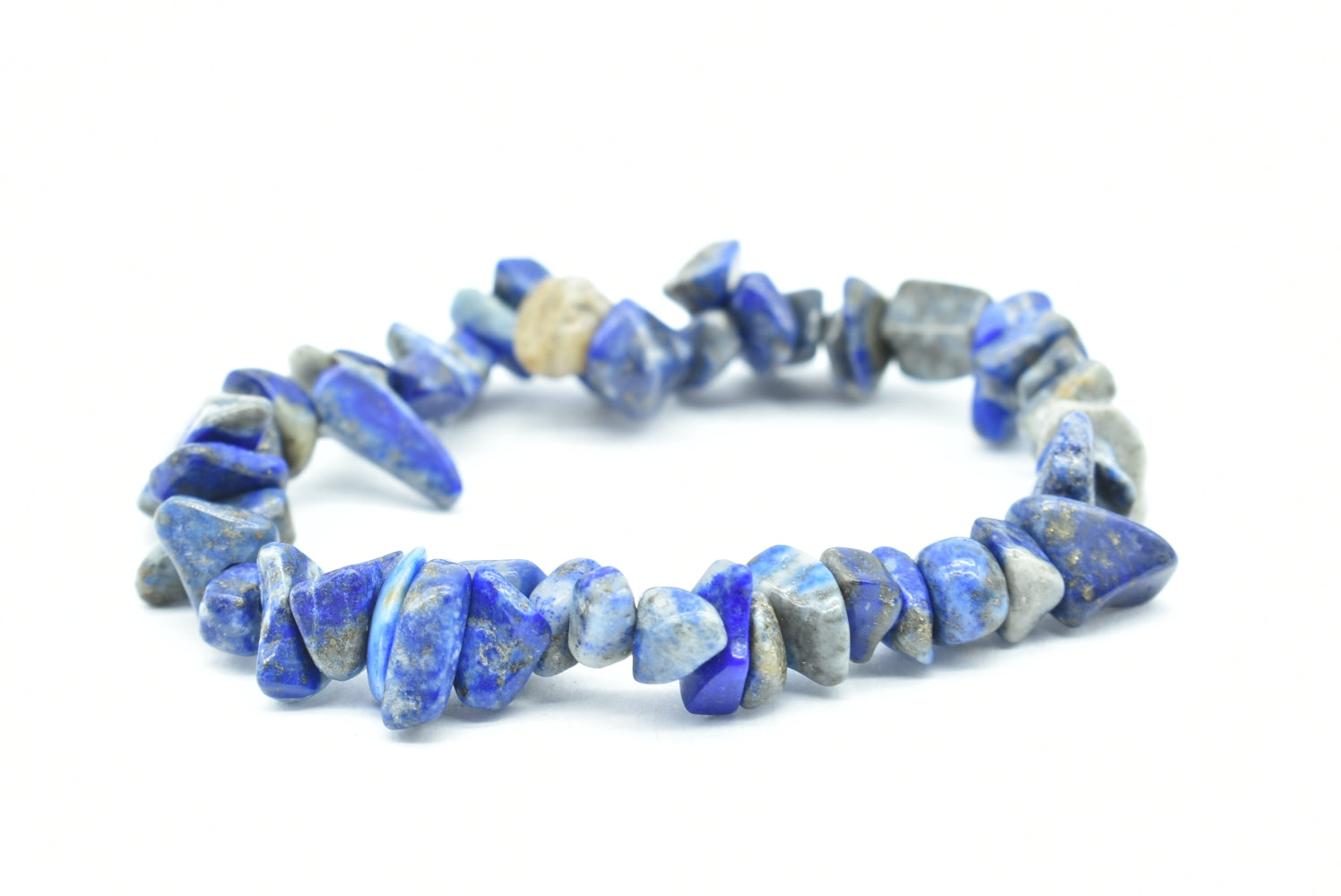 Stretch Lapis Lazuli Stones Bracelet