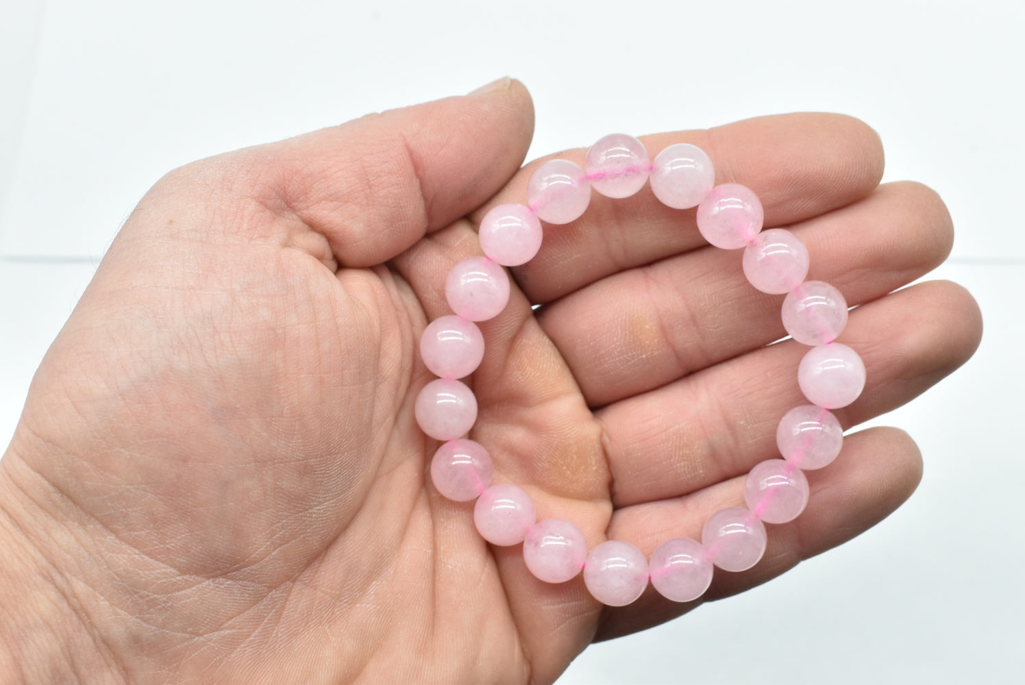 Stretch Rose Quartz Bracelet