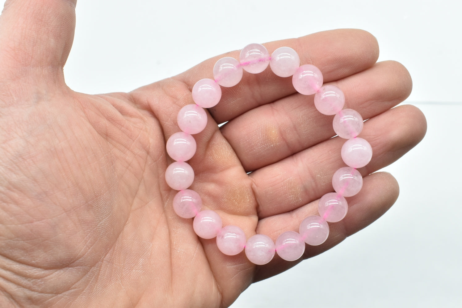 Stretch Rose Quartz Bracelet