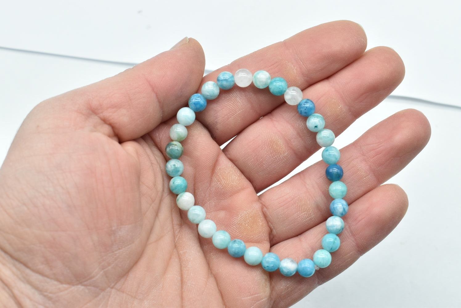 Stretch Hemimorphite Bracelet