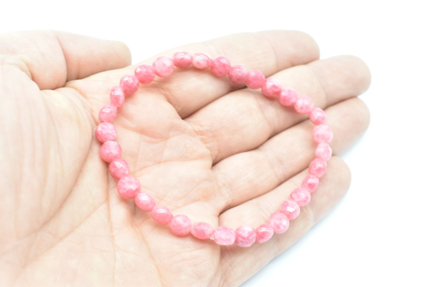 Bracciale Pietre di Rodocrosite Qualità Extra