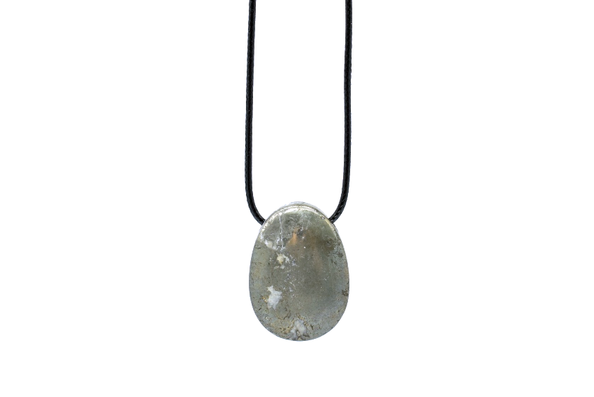 Pyrite Drop Pendant